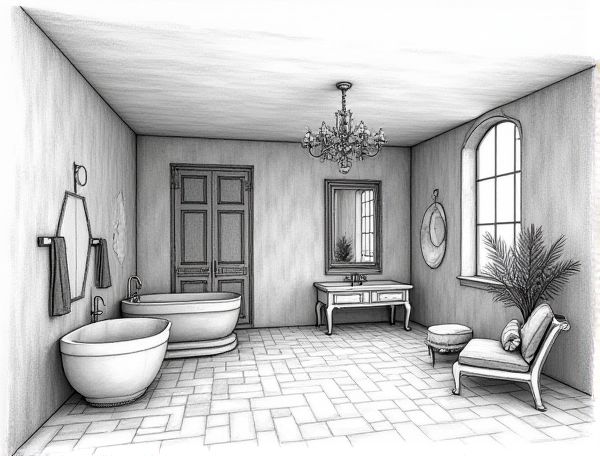 French Country Home Design with Tadelakt Bathrooms: The Allure of Rustic Elegance in Modern Manufacturing