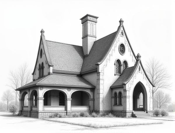Gothic Revival Home Design and the Craftsmanship of Pointed Arch Doors in Modern Manufacturing
