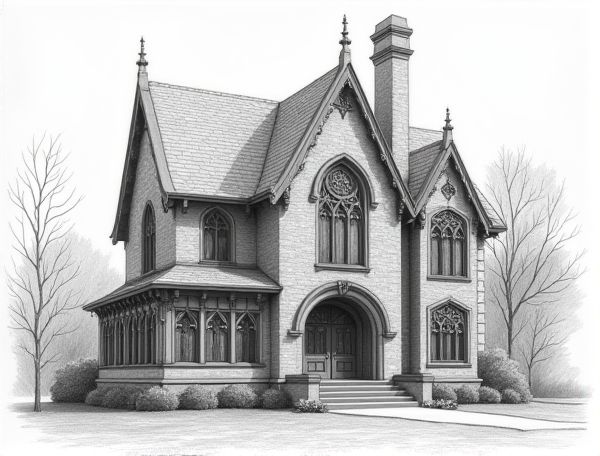 Gothic Revival Home Design: Exploring the Artistry of Pointed-Arch Stained Glass in Modern Manufacturing