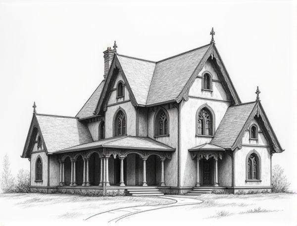 Gothic Revival Home Design with Tracery Windows: Features, Origins, and Modern Manufacturing