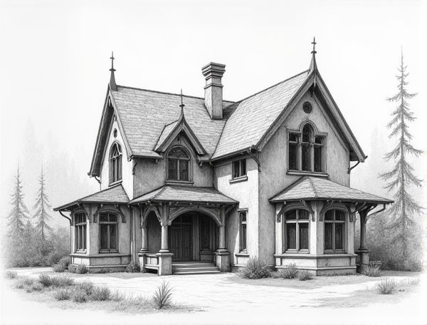 Gothic Revival Home Design: Vaulted Ribbed Ceilings and Their Influence on Modern Manufacturing