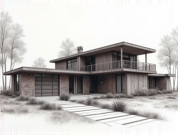Industrial Home Design: Showcasing Corten Steel Accents in Modern Manufacturing Spaces