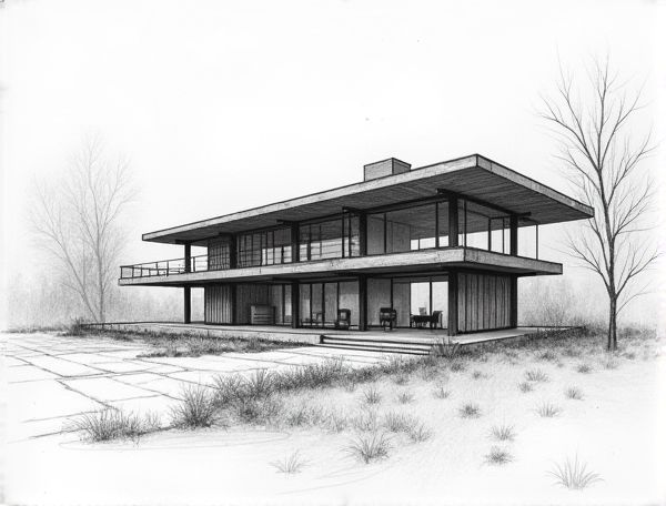 Industrial Home Design with Exposed Structural Beams: Bringing Manufacturing-Inspired Style into Modern Living Spaces
