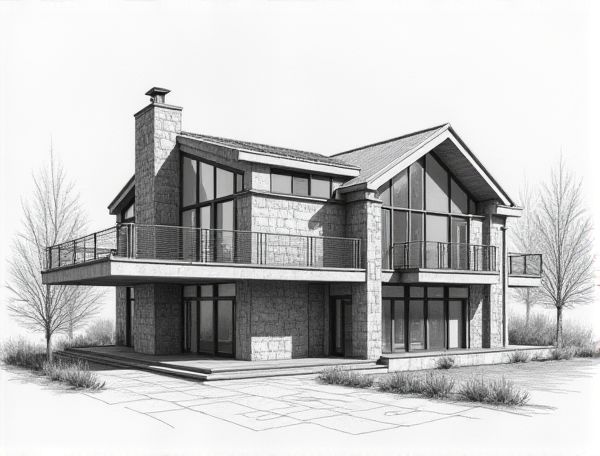 Industrial Home Design with Factory-Style Crittall Windows: A Modern Take on Manufacturing Aesthetics