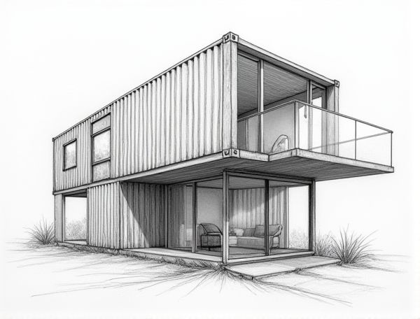 Industrial Home Design Defined: Using Reclaimed Shipping Container Panels in Manufacturing