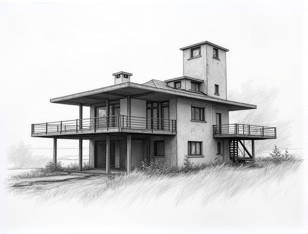 Industrial Home Design Utilizing Repurposed Shipyard Steel in Modern Manufacturing