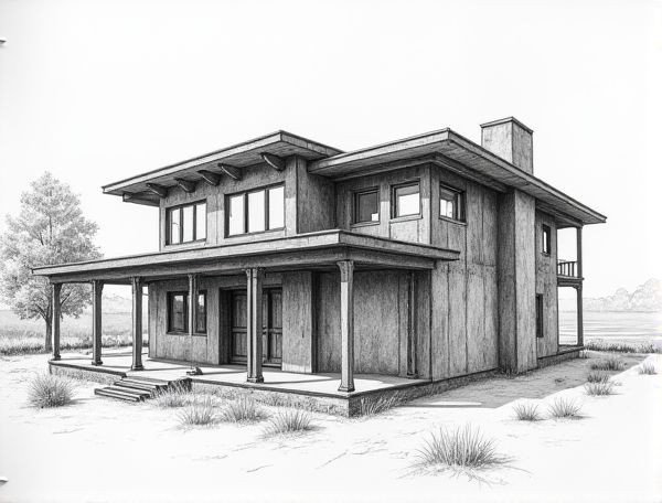 Industrial Home Design Featuring Salvaged Steel Beams: Manufacturing-Inspired Interiors