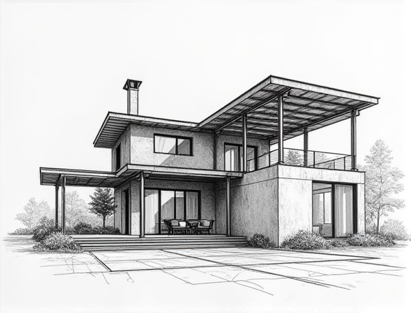 Industrial Loft Home Design: Showcasing Exposed Steel Beams and Manufacturing Inspiration