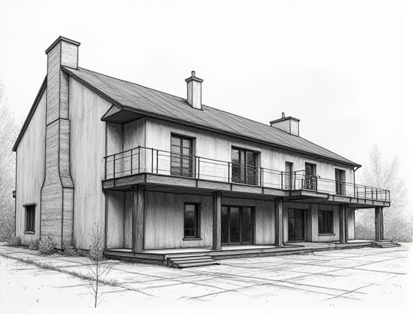 Industrial Loft Home Design with Factory Casement Windows: Defining Features and Distinctive Appeal in Residential Spaces