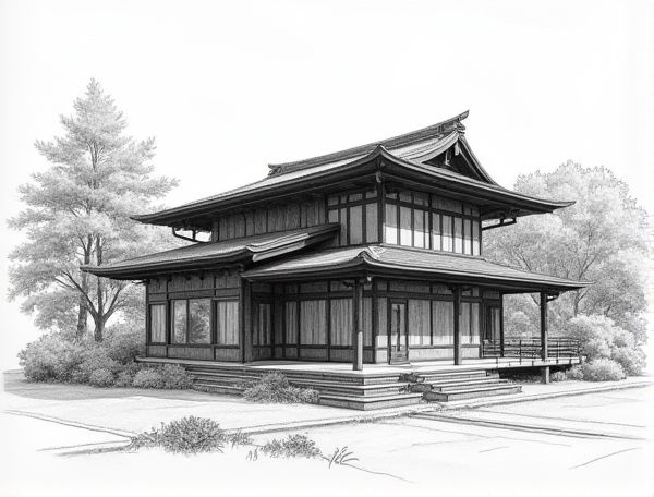 Japandi Home Design with Charred Shou Sugi Ban Siding: A Fusion of Minimalism and Distinctive Wood Craftsmanship in Modern Manufacturing