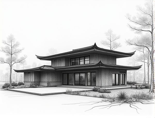 Japandi Home Design: Fusing Minimalist Serenity with Shou Sugi Ban Exterior Cladding for Modern Manufacturing