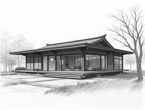 Japandi Home Design Featuring Shou Sugi Ban Siding: The Fusion of Japanese Minimalism and Scandinavian Functionality in Modern Manufacturing