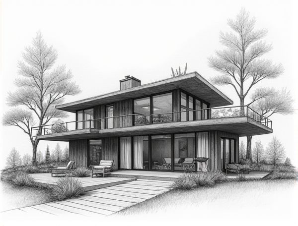 Jungalow Home Design with Biophilic Vertical Gardens: Enhancing Manufacturing Spaces with Nature-Inspired Interiors