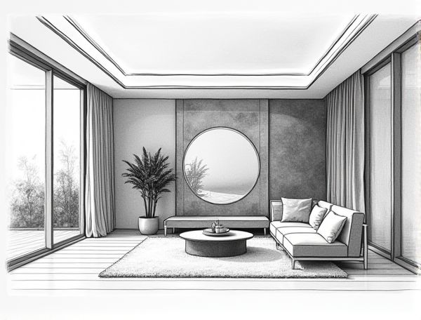 Maximalist Home Design with Mirrored Ceilings: A Bold Approach in Modern Manufacturing