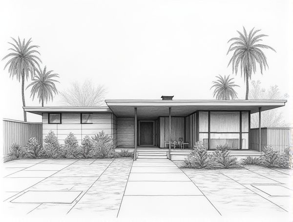 MCM Palm Springs Home Design: The Role of Breeze Block Screens in Mid-Century Modern Manufacturing