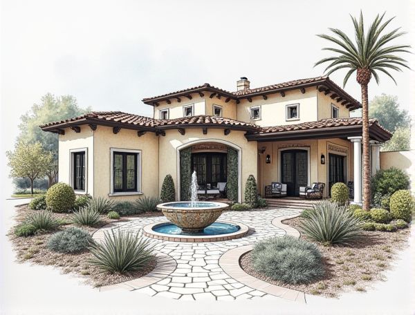 Mediterranean Home Design: The Artistry of Hand-Painted Zellige Tile Fountains in Manufacturing