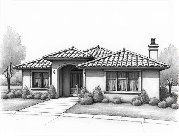 Mediterranean Home Design Defined: Terracotta Barrel Roof Tiles in Modern Manufacturing