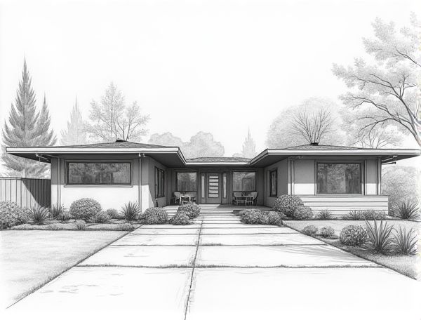Mid-Century Home Design: Eichler-Inspired Atriums in Modern Home Manufacturing