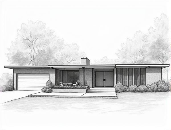 Mid-Century Modern Home Design Explained: The Eichler Atrium Layout and Its Role in Modern Prefab Manufacturing