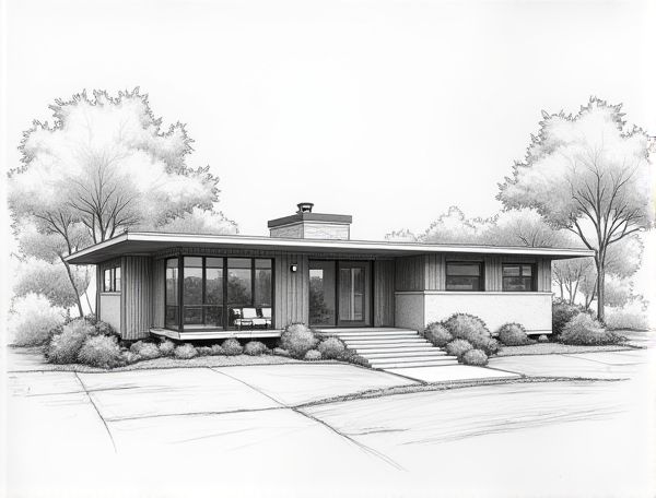 Mid-Century Modern Home Design: Eichler-Inspired Atriums Revolutionizing Manufactured Homes