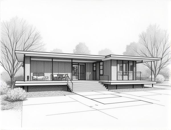 Mid-Century Modern Home Design: Exploring Eichler-Style Atriums in Contemporary Home Manufacturing