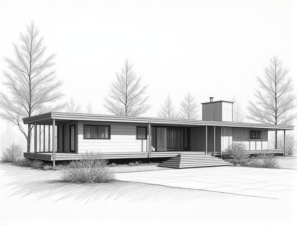 Mid-Century Modern Home Design: Harnessing Passive Solar Orientation for Sustainable Manufacturing