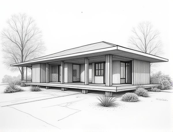 Mid-Century Modern Home Design: Defining Characteristics of Post-and-Beam Construction in Manufacturing