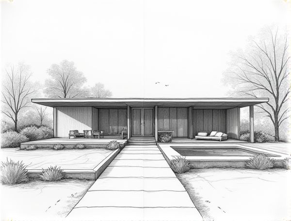 Midcentury Modern Home Design: Exploring Sunken Conversation Pits and Their Impact on Modern Manufacturing