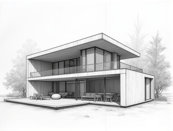 Minimalist Home Design with Advanced Acoustic Insulation for High-Performance Recording Studios in Manufacturing Settings