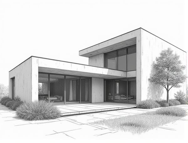 Minimalist Home Design Featuring Concealed Pivot Doors: Modern Manufacturing Innovations
