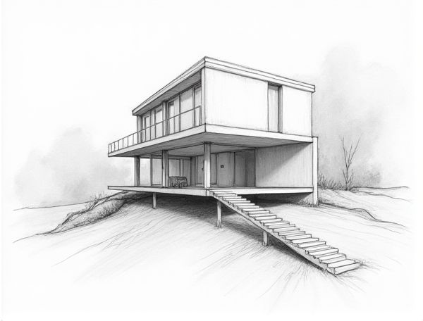 Minimalist Home Design Featuring Floating Cantilever Stairs: Modern Manufacturing Insights