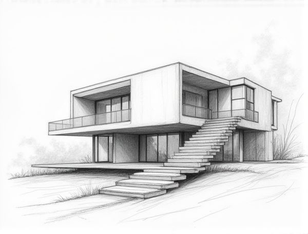 Minimalist Home Design Featuring Floating Staircases: A Modern Approach to Efficient Manufacturing