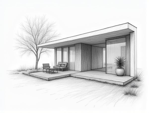 Minimalist Home Design Featuring Hidden Magnetic Cabinetry in Modern Manufacturing