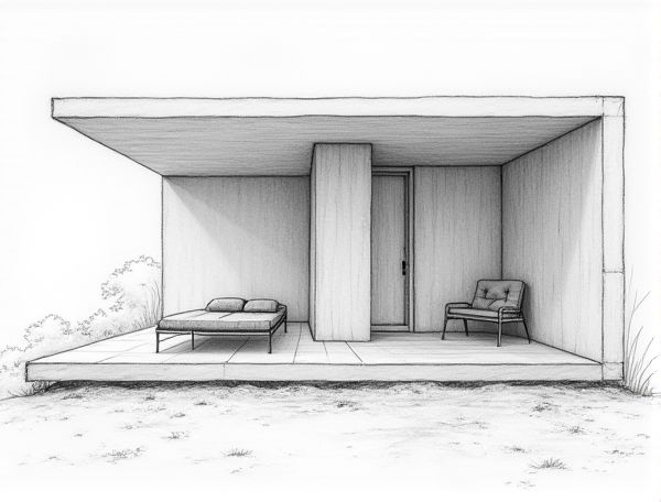 Minimalist Home Design Featuring Innovative Hidden Storage Walls for Modern Manufacturing