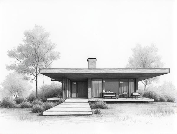 Minimalist Home Design Utilizing Microclimate-Sensitive Glazing for Sustainable Manufacturing