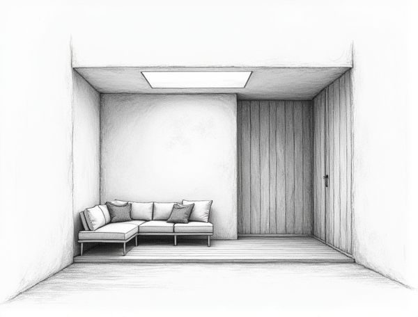 Minimalist Home Design Featuring Recessed Shadow Gap Moldings in Modern Manufacturing