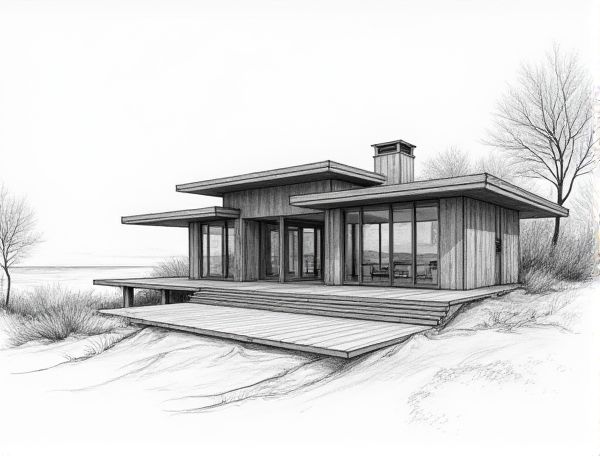 Modern Coastal Home Design: Safety and Style Through Hurricane-Impact Glazing in Manufacturing