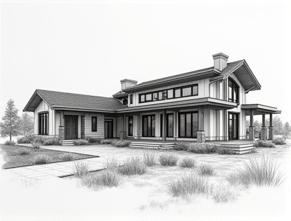 Modern Farmhouse Home Design Featuring Antimicrobial Copper Finishes in Manufacturing