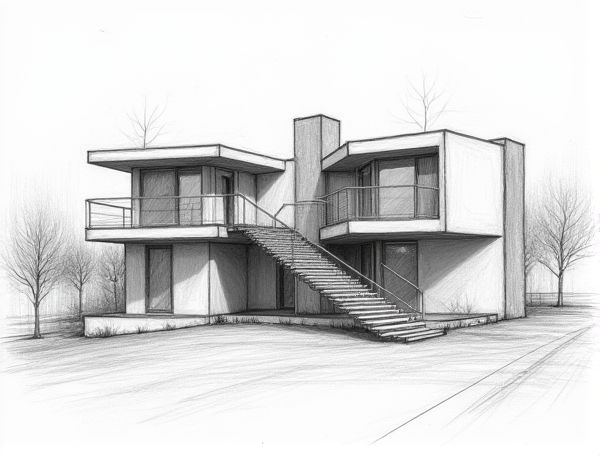 Modernist Home Design: Exploring Cantilevered Staircases in Contemporary Manufacturing