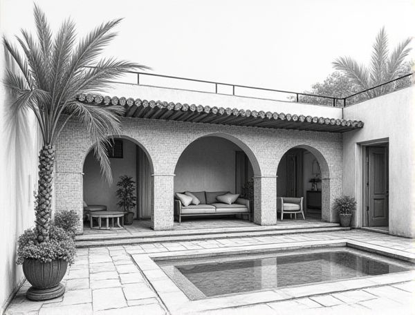 Exploring Moroccan Home Design: The Beauty of Zellige-Tiled Hammams in Modern Manufacturing