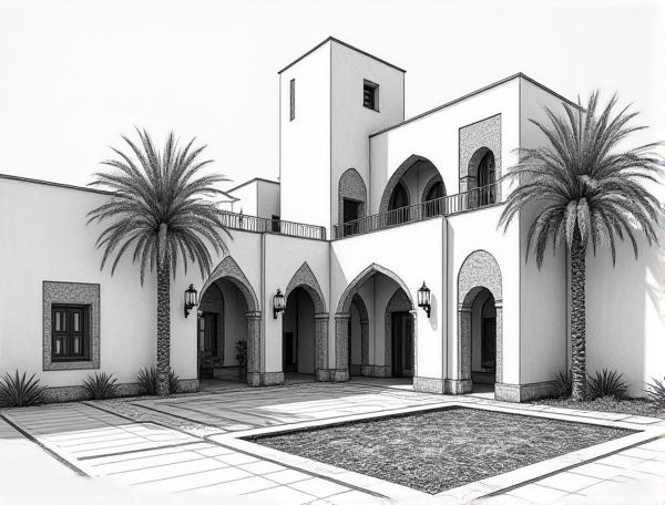 Moroccan Riad Home Design: Exploring Zellige Mosaic Courtyards in Modern Manufacturing
