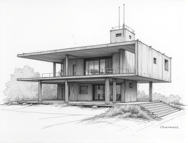 Neo-Brutalist Home Design: Exploring Exposed Structural Systems in Modern Industrial-Inspired Residences