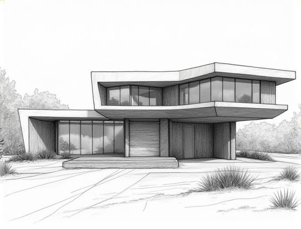 Neo-Futurist Home Design Featuring Kinetic Facade Shading: Innovative Solutions in Modern Manufacturing