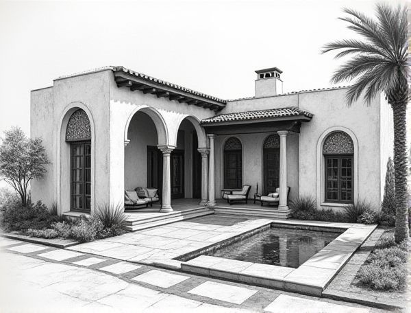 Neo-Mediterranean Home Design: Exploring the Charm of Hand-Painted Zellige Tiles in Modern Manufacturing