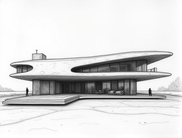 Neofuturistic Home Design with Parametric Facades in Modern Manufacturing