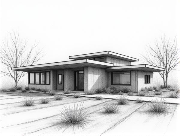 Net-Zero Home Design with Earth-Sheltered Roofing in Sustainable Manufacturing Practices
