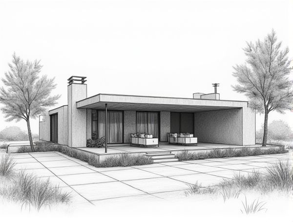Organic Modern Home Design: Exploring Rammed Earth Walls in Sustainable Construction