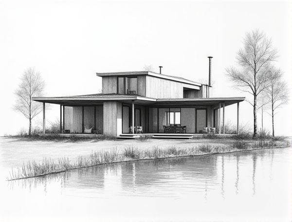 Passive House Home Design with Saltwater Corrosion Resistance in Modern Construction