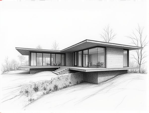 Passive Solar Home Design with Trombe Wall: Enhancing Energy Efficiency in Residential Manufacturing