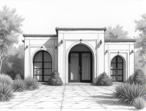 Persian-Inspired Home Design: Showcasing Ogee Arched Doorways in Modern Manufacturing